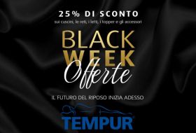 Offerte Tempur Black Week