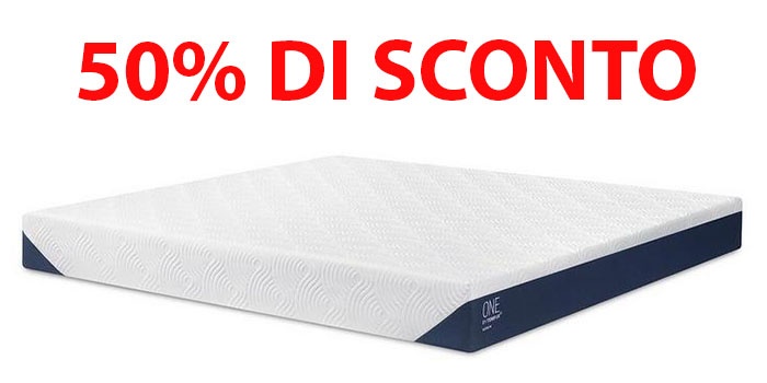 Promozione materasso singolo Tempur One Medium